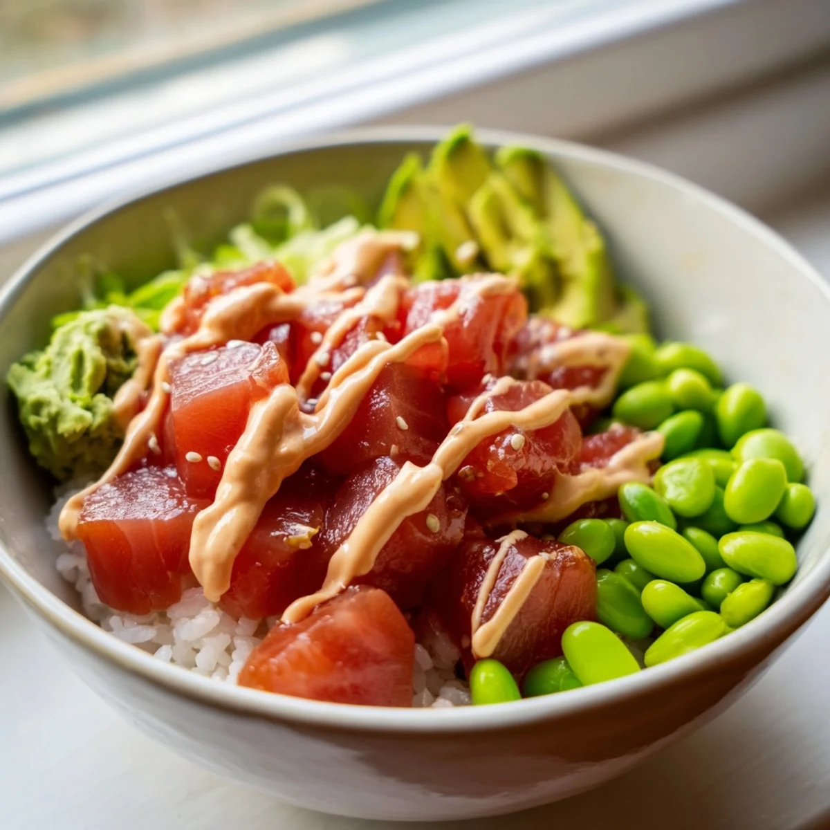 Spicy Tuna Poke Bowl