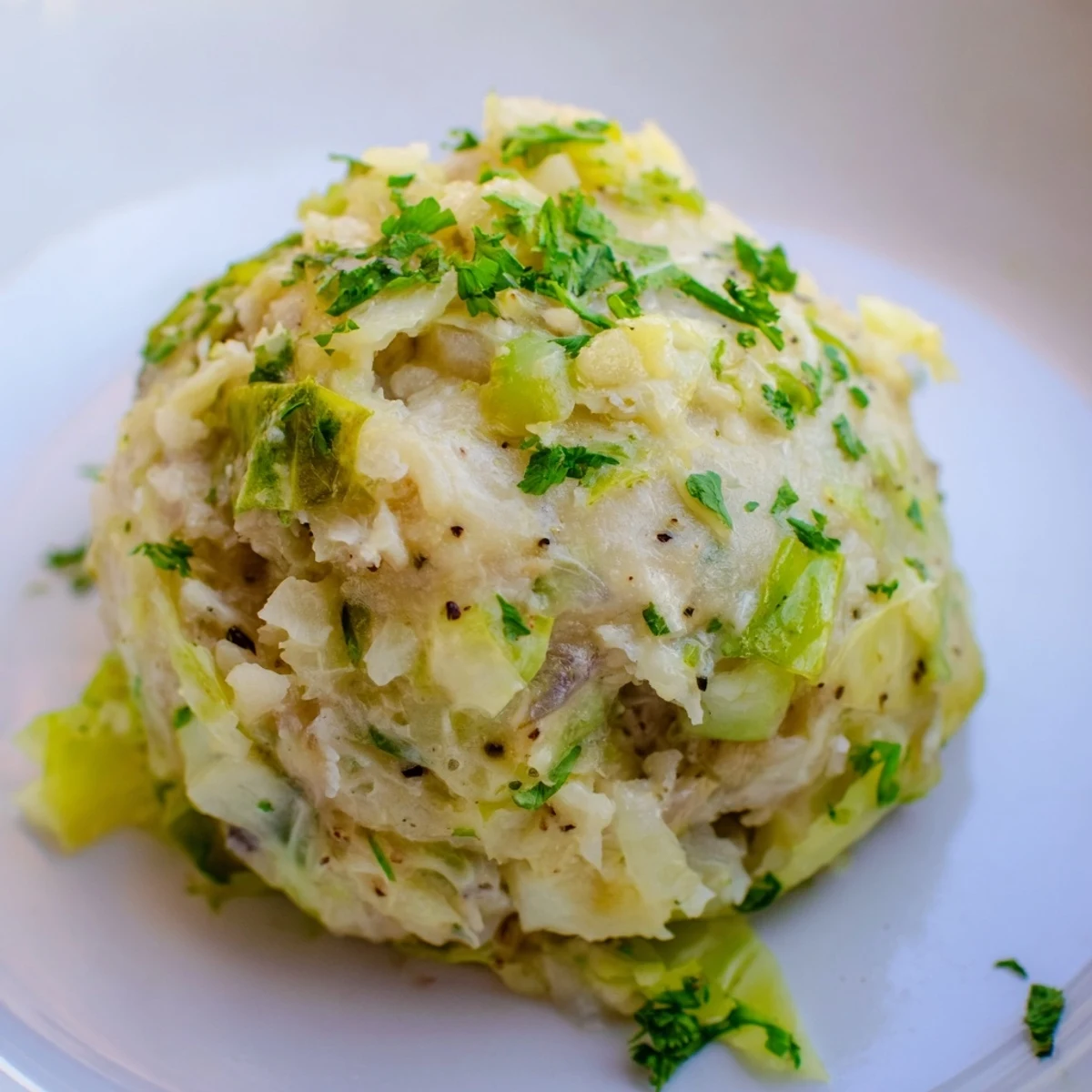 Golden German Cabbage Dumplings rest next to melted butter, highlighting their tender, aromatic vegetarian goodness and soft bite.