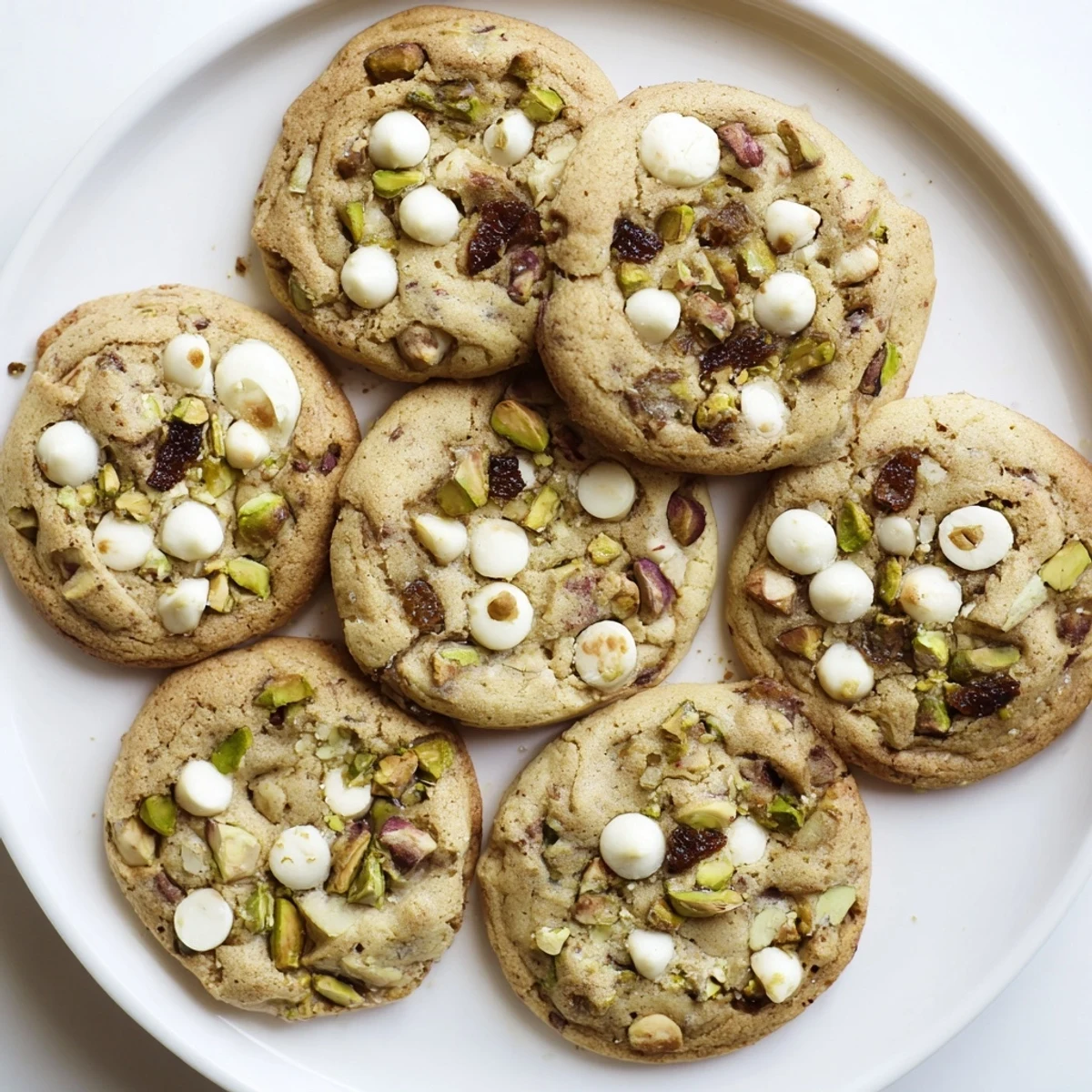 Rich Dubai chewy cookie featuring soft centers, crunchy nuts, and aromatic cardamom spice