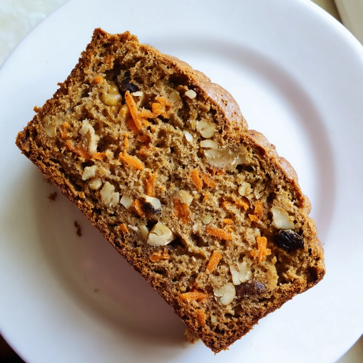 Freshly baked carrot cake banana bread with a tender crumb perfect for breakfast or brunch