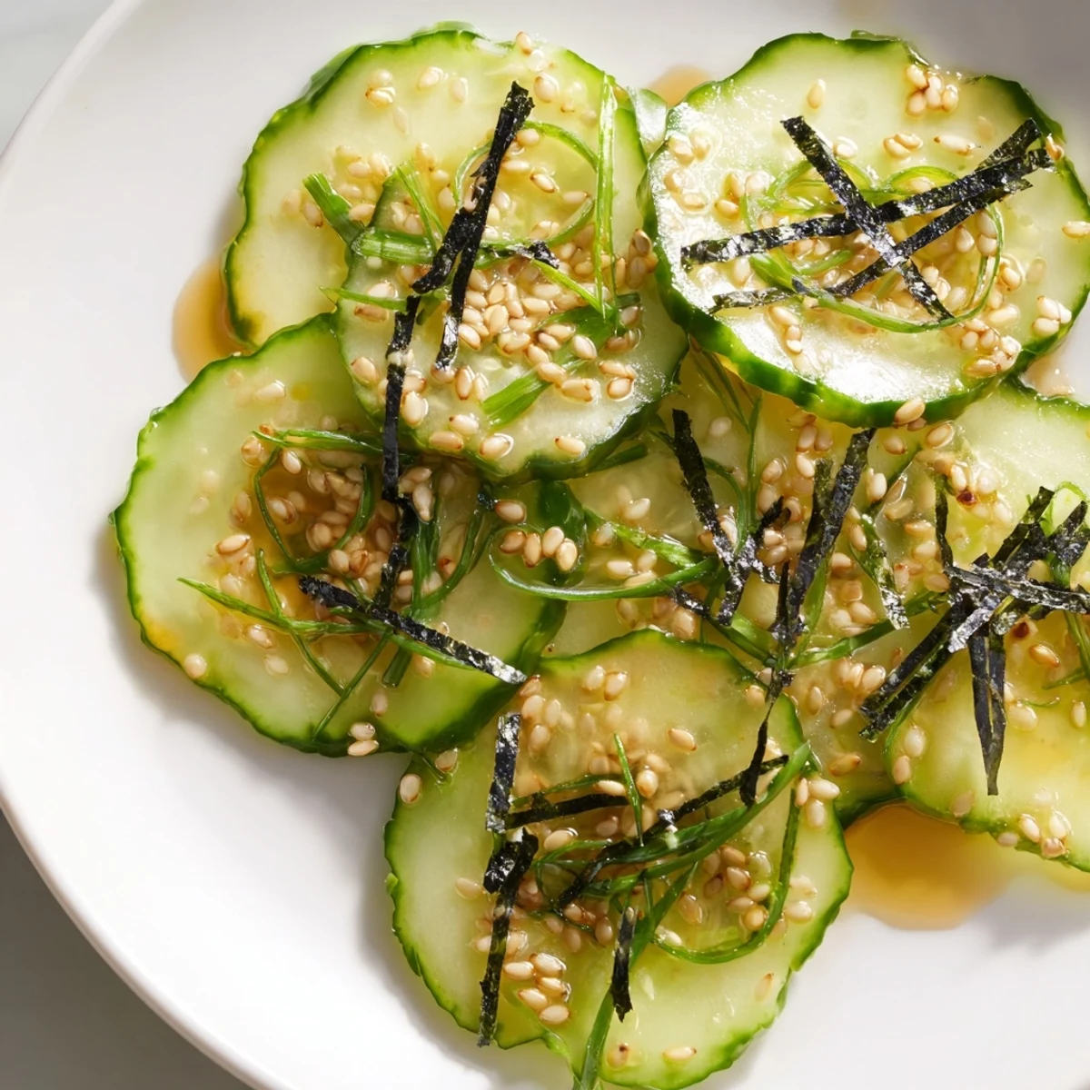 Sushi Cucumber Salad