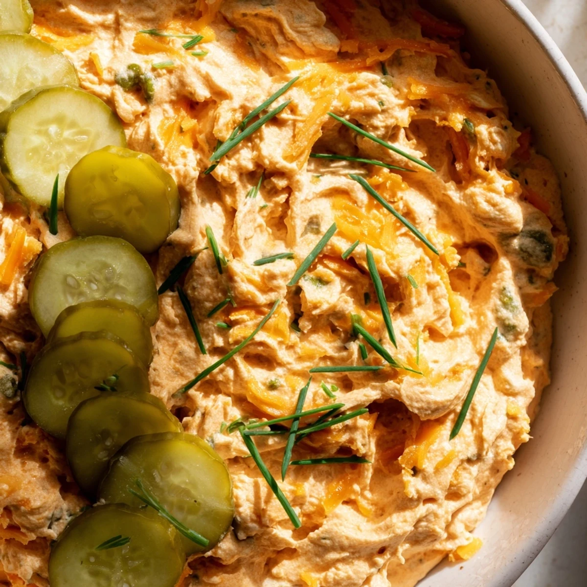 Buffalo Pickle Dip For Game Day