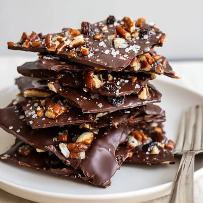Chocolate covered matzo crackers arranged on a baking sheet, with flaky sea salt sprinkled over the dark chocolate coating.