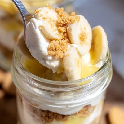 No Bake Banana Pudding Cheesecake Cups