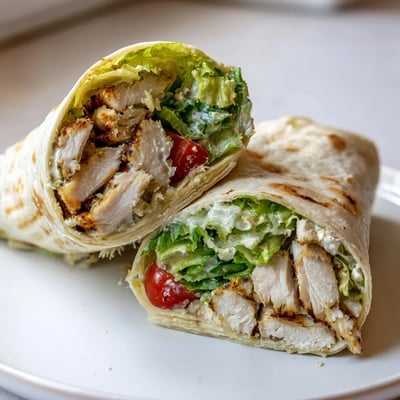 Chicken Caesar Wraps